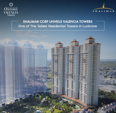 Valencia Towers One of The Tallest Residential Towers in Lucknow